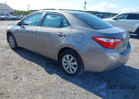 2014 Toyota Corolla Le from USA, damaged, VIN 2T1BURHEXEC210121